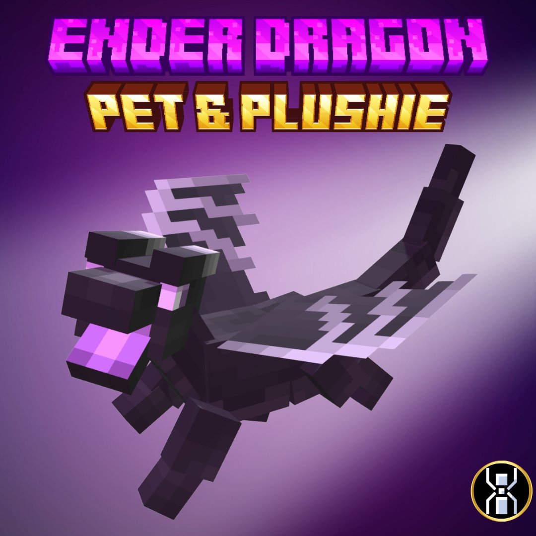 MCModelsNet's tweet image. This Baby ender dragon pet &amp;amp; plushie from WAStudio is ADORABLE...

and formidable. This companion comes with 3 animations (idle, fly, and attack), and is armed with two attacks (fireball and dragon&apos;s breath). 

As cute as this dragon may be, it&apos;s equally deadly!

(we just can&apos;t…