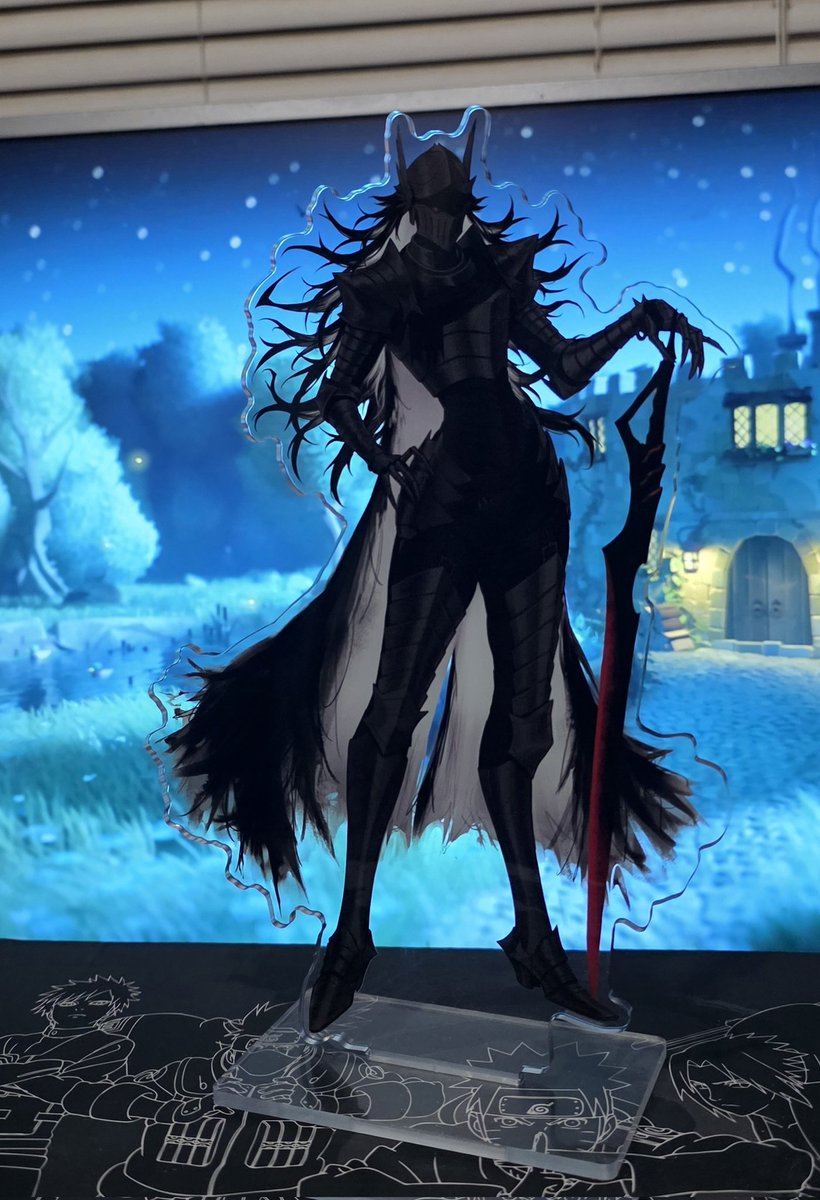 CrueltyFreeVike's tweet photo. The most gorgeous standee in the game right now. Nine inches of sexo dullahan knight. #Norch https://t.co/CWNO8yZ6N4