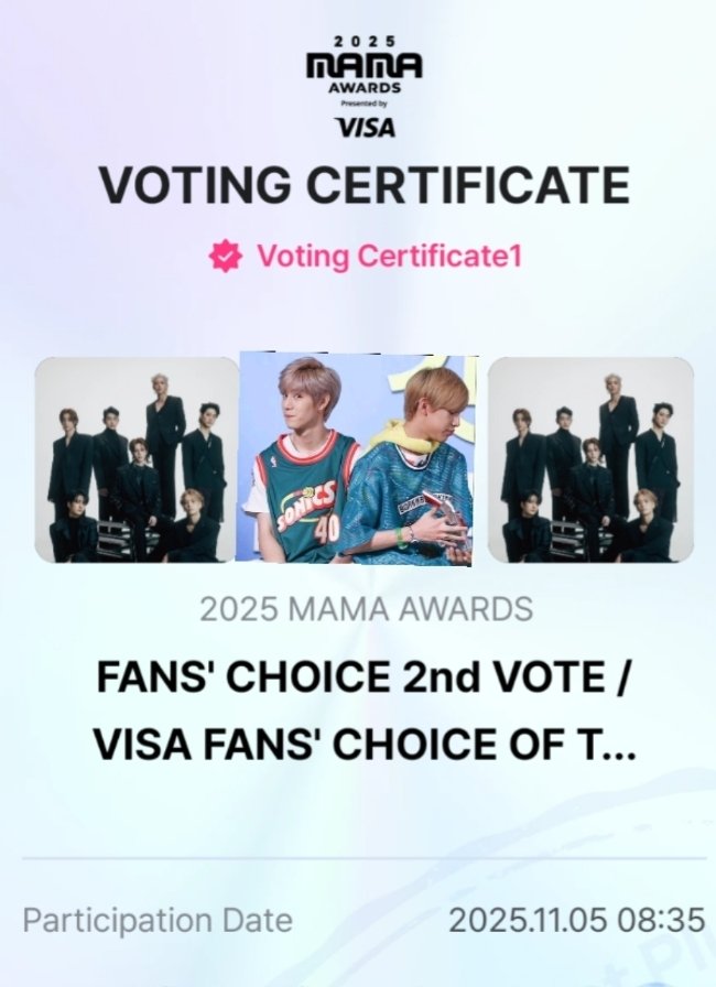 joomjoom10's tweet photo. โพสแรก 5/11/25✌️✌️
#2025MAMAVOTE #GOT7 https://t.co/cRVvRZZ0jN