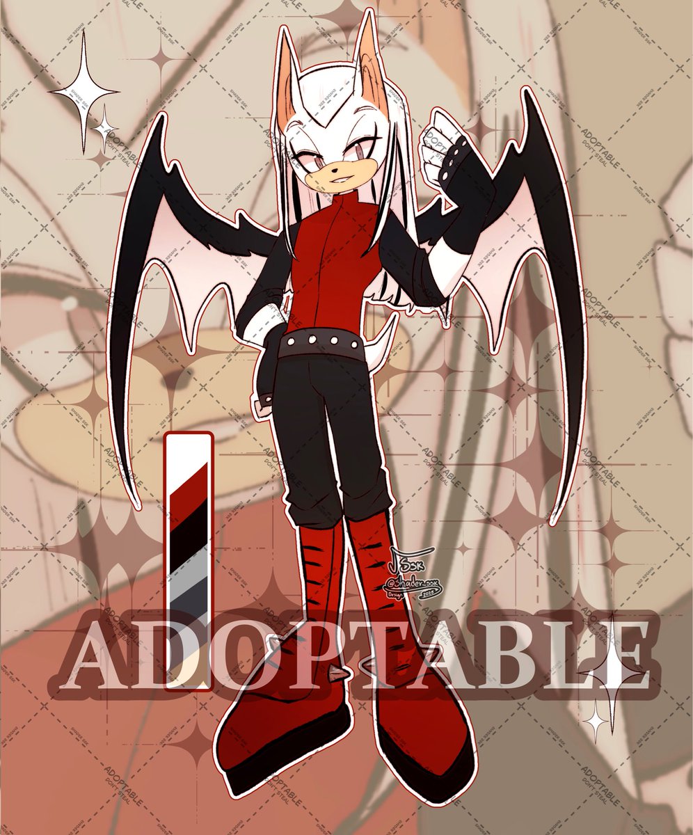 shaderssk_adopt's tweet image. ✦ BAT SONIC OC ✦ 

SB: 45 usd
AB1: 75 usd
AB2: 100usd (+ Extra Fullbody)

AUCTION ENDS IN 72 HOURS!: ych.commishes.com//auction/show/…

✧Paypal - Kofi - Transfer (mxn)

#adoptable #sonic #sonicoc