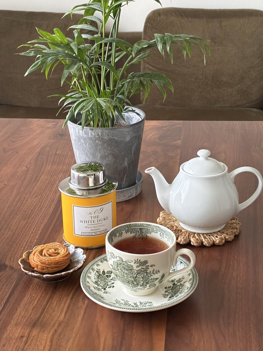 Barker Ellis】素晴らしいチェイシングのティーキャディー Barker