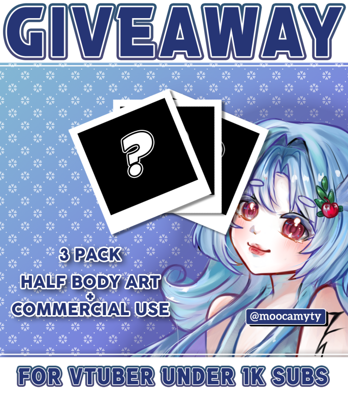 Khrisnoy's tweet image. TIMELINE CLEANING SERVICE! 🧹
FREE HALF BODY ART + COMMERCIAL USE!!!

Syarat
✦ Vtuber under 1k subs
✦ Komen link youtube/tiktok anda
✦ Follow @moocamyty

like + rt appreciated🙂

Deadline 30 Nov 2025
#vtuberuprising #vtuberid #vtubersupportchain #smallvtubers