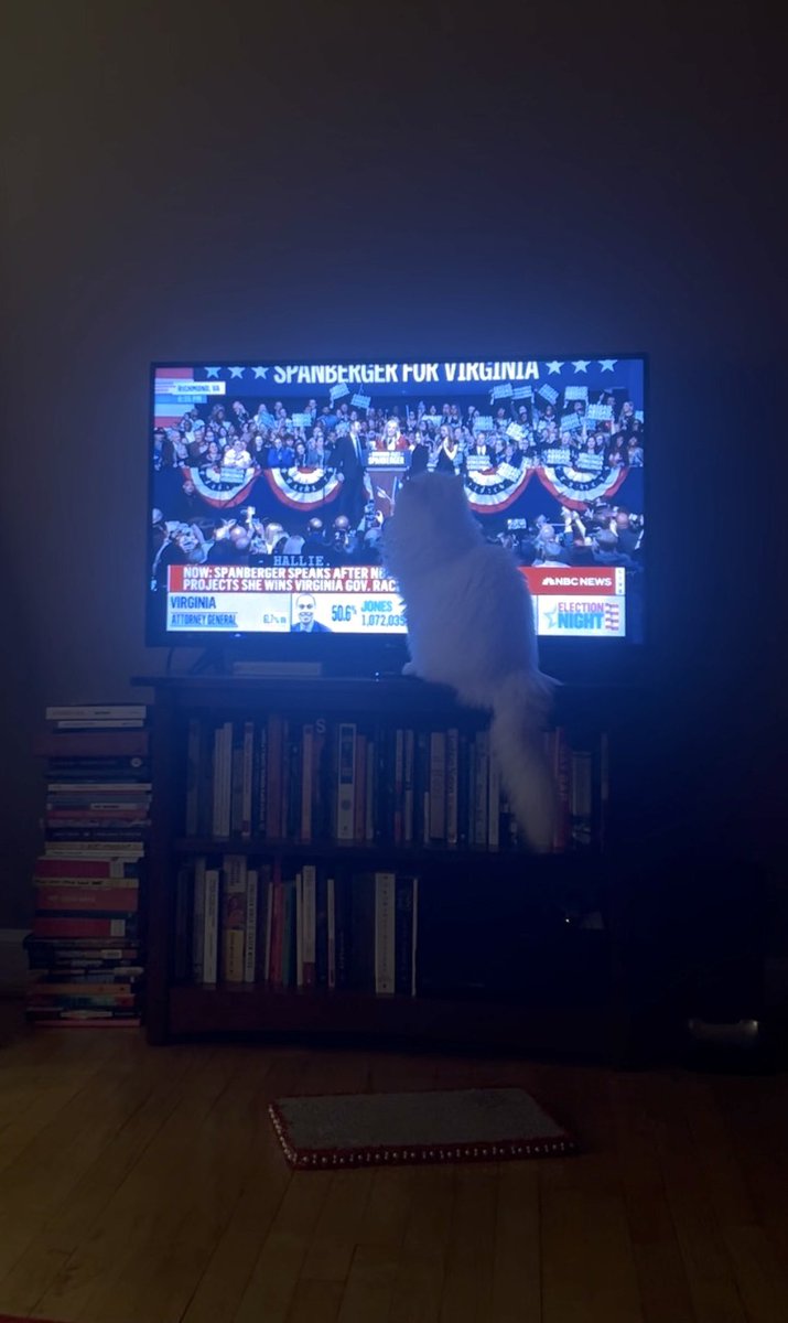 d1v1n3yay's tweet image. i have never been interested in the tv until right now (election night) like mother like daughter !!!!