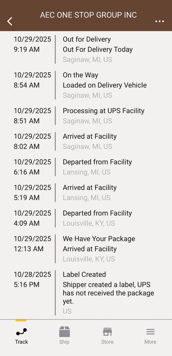 I may’ve dodged a bullet on this one, cuz’ if that <a href="/UPS/">UPS</a> plane had crashed and burned a week ago, my own precious cargo could’ve been a 𝙫𝙚𝙧𝙮 unfortunate casualty, as well… 💿📦  Oh, the horror!