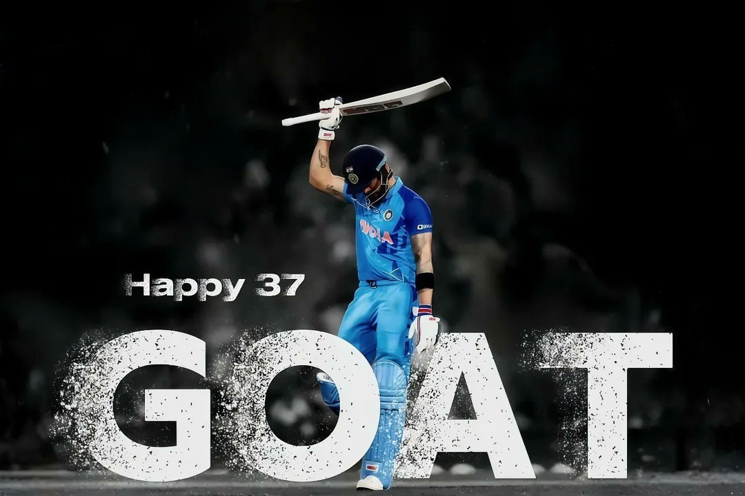 Phuldev91's tweet photo. Happy Birthday King Kohli 🎉❤️#viratkohli https://t.co/o5WIbL4Qti