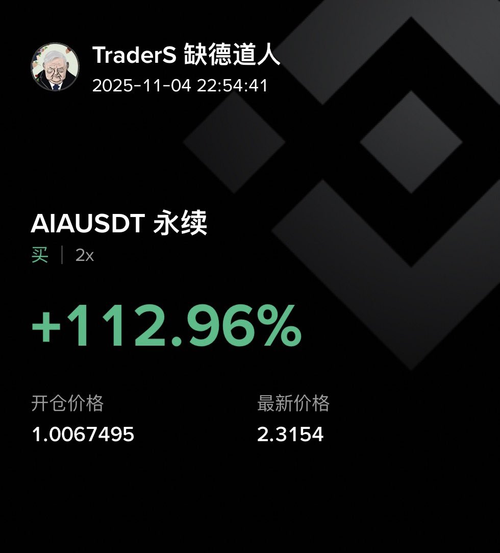 我上周低倍开了一单后选择了遗忘，昨天看拉盘了才上去看了一眼。然后平仓换了大饼，本来美滋滋的，结果今天早上一看笑不出来了，要是刚刚才换仓多好啊，人就是这么贪心