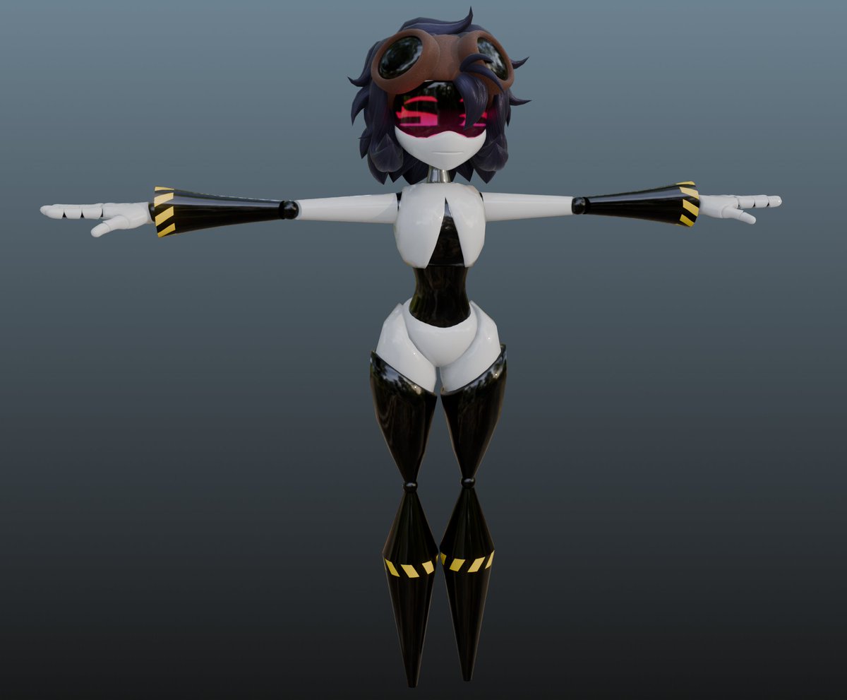 I made a murder drone model!!!