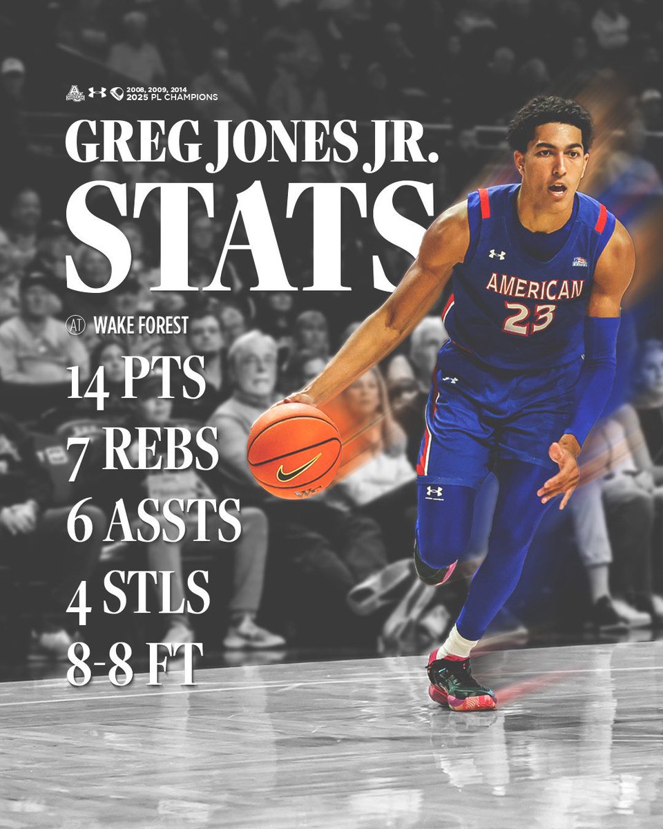 American U. Men's Basketball tweet media