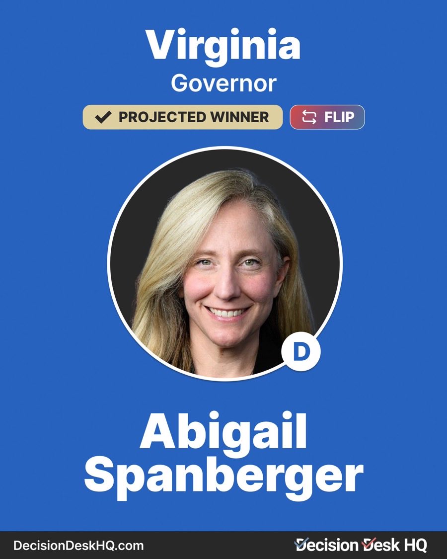 SarahRiggsAmico's tweet photo. Perhaps now we can dispense with the nonsense hand-wringing on the #electability of #women? Ignore folks suggesting that all Democrats need to win are some men who are mid — tonight proves just how wrong they are. #Election2025 #gapol #ElectionDay https://t.co/8cJCHtHFtn