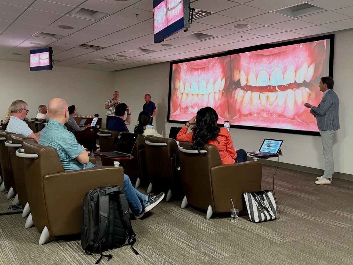 FrandsenDDS's tweet photo. Dr. Frandsen spent the weekend in Arizona at the Soear Education Complex Treatment workshop learning more about how to take the best care of our patients.  At Idaho Falls Smiles our focus is on providing the very best in dentistry for our patients and community. #IdahoFallsSmiles https://t.co/15ZbmMEznB
