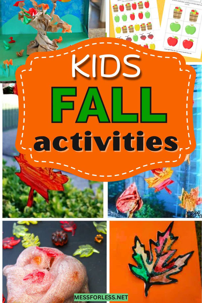 MessForLess's tweet image. 🍁 Fall is here! Keep your kids entertained with creative crafts, sensory play, and printable activities. Get inspired for autumn fun! messforless.net/fun-fall-activ… #FallFun #KidsCrafts #ParentingTips