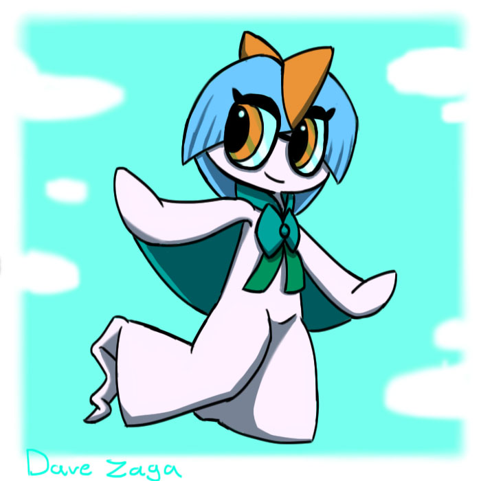 Dave_zaga's tweet image. Nuevo personaje, Celeste la ralts 

#ralts #pokemonfanart #Pokemon #digitalart #originalcharacterart