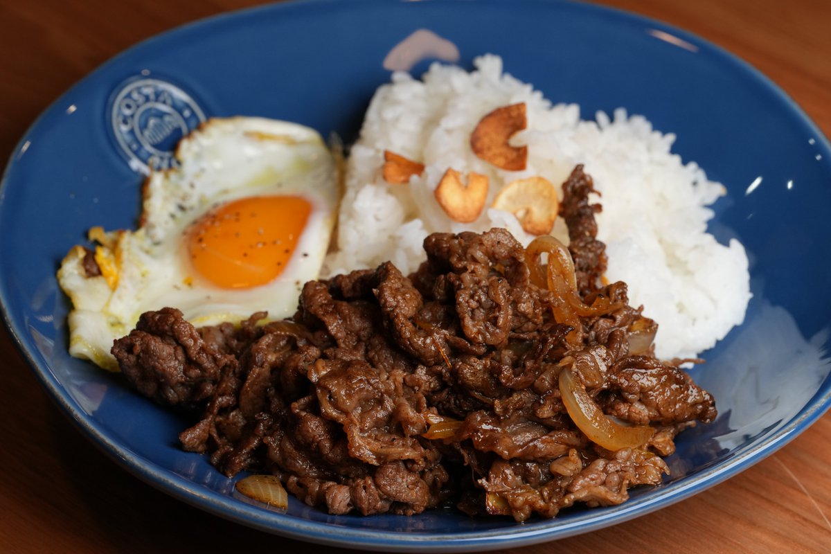 WagaRecipes's tweet photo. 大好きなケイジャンスパイスで作ったビーフライスのレシピを更新しました！

Cajun Beef Rice Plate with Fried Egg!

https://t.co/rTqS1HQF3d https://t.co/vhABnSfsG7