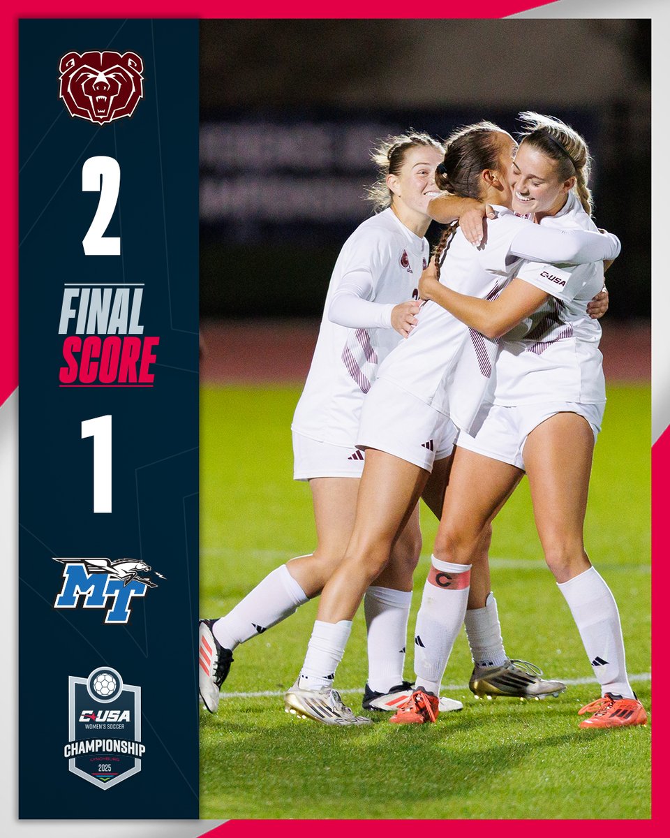 The 8-seeded Bears are Championship Bound! 🐻

<a href="/MoStateWSOC/">Missouri State Women's Soccer</a> | #NoLimitsOnUs