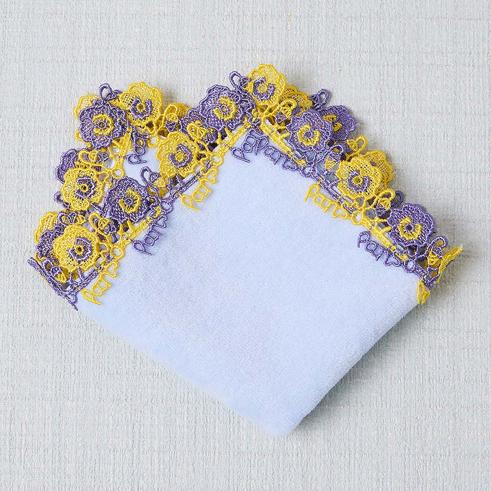 紅茶染めレースのサンプル風カード＊〜 紅茶染めレースのサンプル風