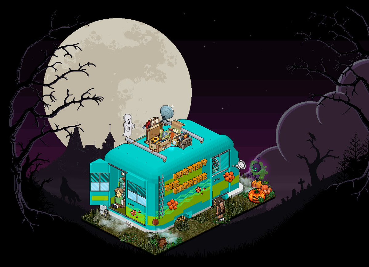 _bonniesun's tweet image. Competição: Máquina Mistério. 

Nick: bonniesun 

#Oldween // #SpookyOld // @OldHabblet