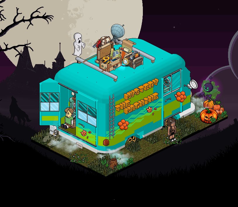 _bonniesun's tweet image. Competição: Máquina Mistério. 

Nick: bonniesun 

#Oldween // #SpookyOld // @OldHabblet