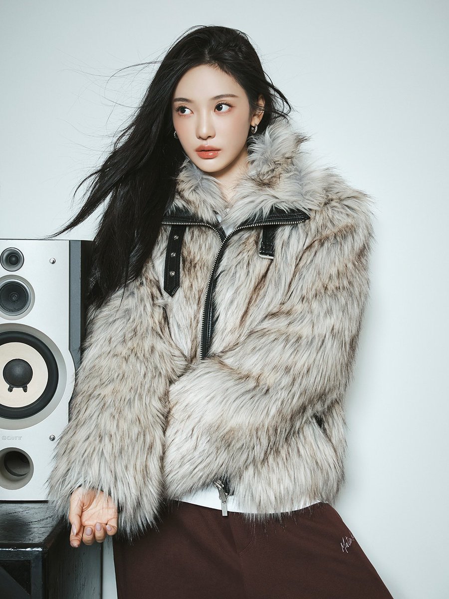 aespa NINGNING for Matin Kim 2025 Winter Collection.