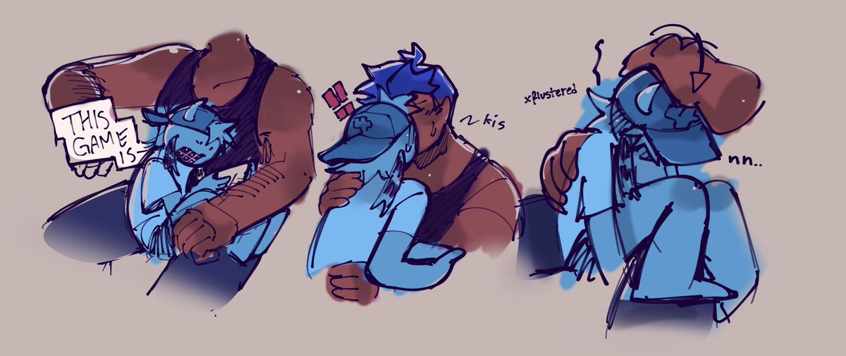 sixeryaoi's tweet image. bluuguest #prosaken #homosexualchickenchops