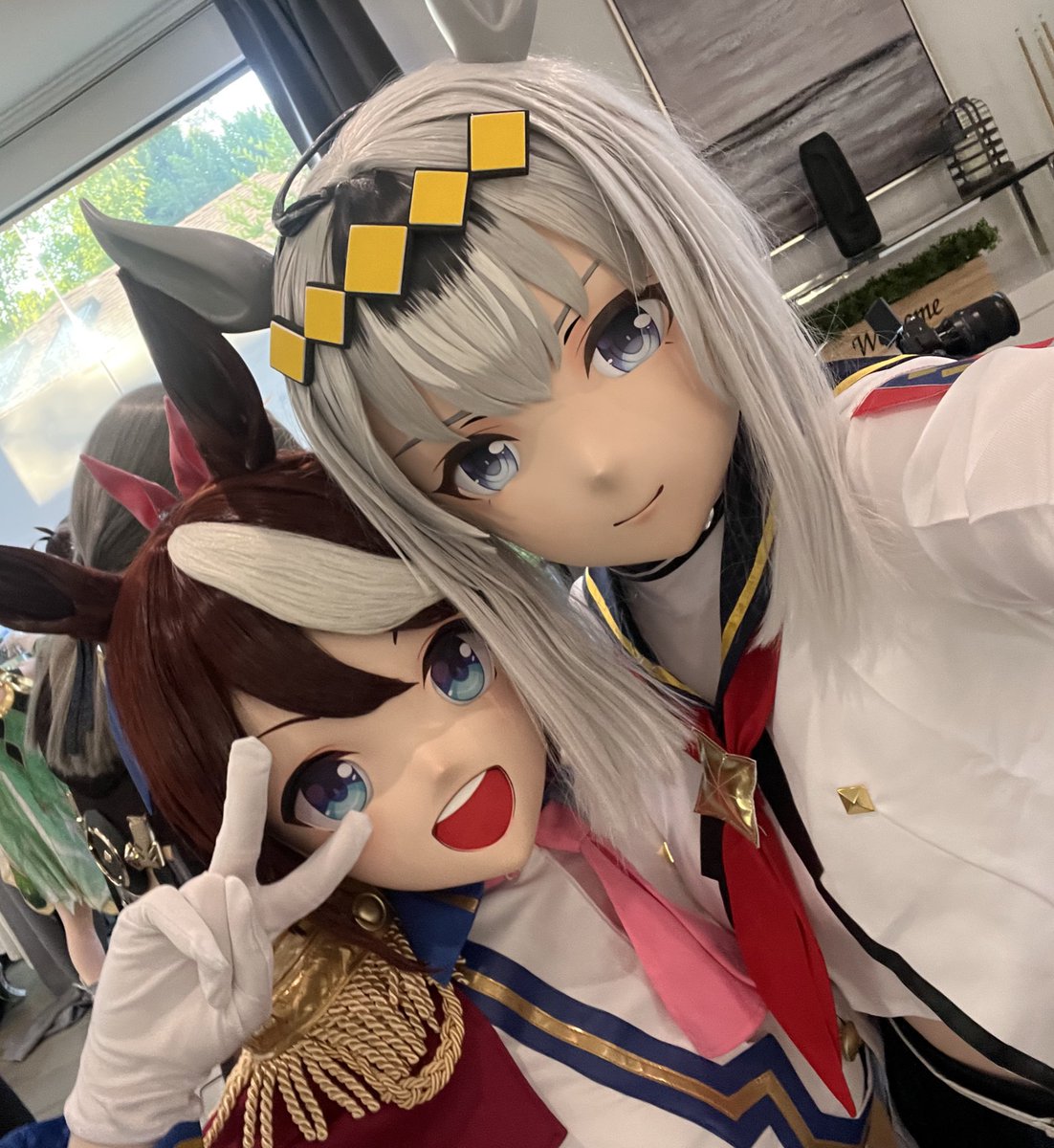 集邮<a href="/kigurumeet/">Kigurumeet</a> 
With cute kigs at KM5 🥰 (part 3 Uma Musume Special)

はじめまして、テイオー/ライスシャワー🥳