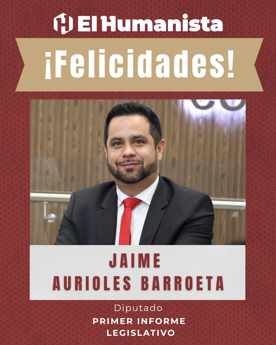 HumanistaPue's tweet photo. Felicidades a nuestro compañero diputado @JaimeAurioles al rendir su #PrimerInformeLegislativo 
#OrgulloMorena 
#ElPuebloManda ✊ https://t.co/AAK8Ade8zQ