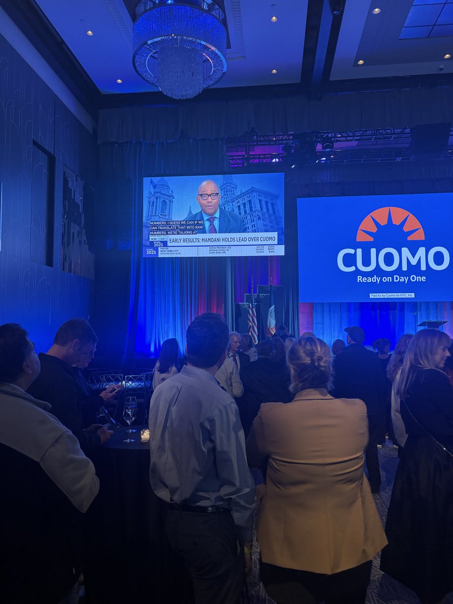 “Well that was quick.”

Overheard at Cuomo HQ after early results come in with Mamdani in the lead. 

<a href="/TheFP/">The Free Press</a>