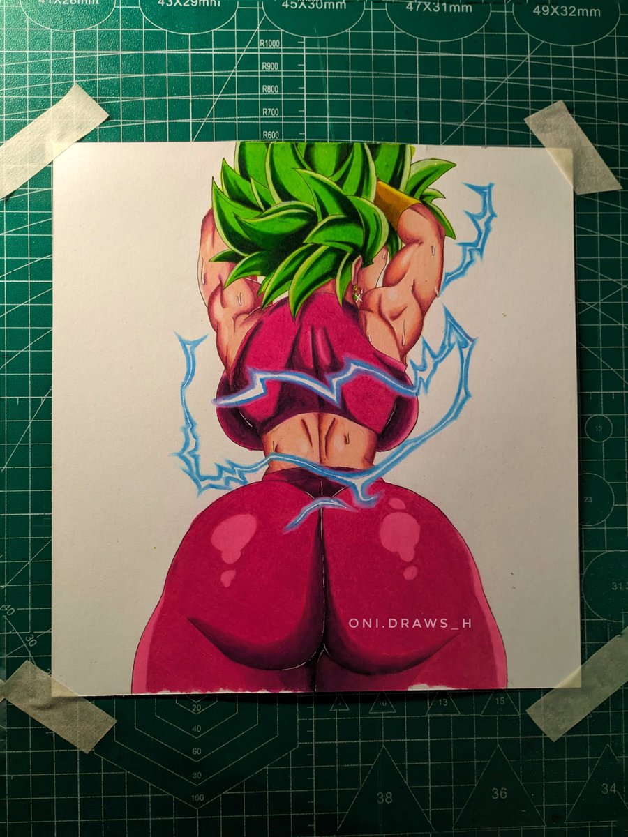 Kefla no te había visto bien 👀🔥#kefla #DragonBall #DragonBallSuper #kefla #dibujo #drawing #waifu #curvy