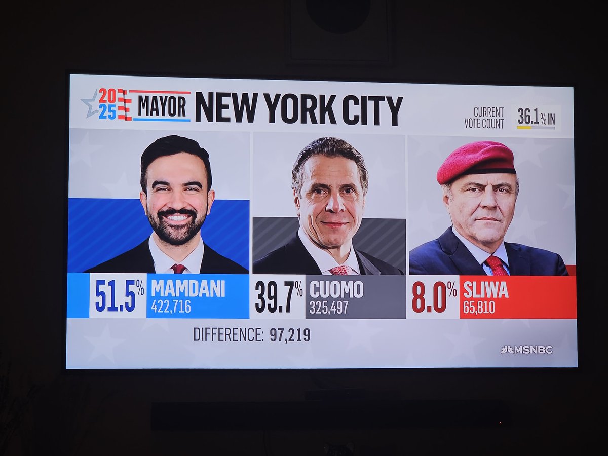 ThePashaB's tweet image. This is a race between a human being and two villains from a straight to DVD Stephen Segall movie. #zohranfornyc