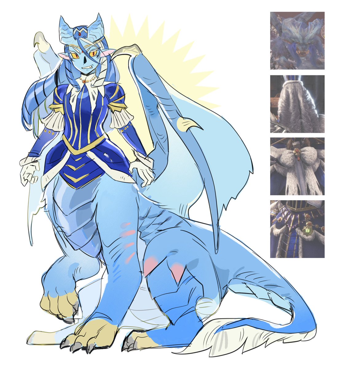 DogSl33py's tweet image. #mhwi