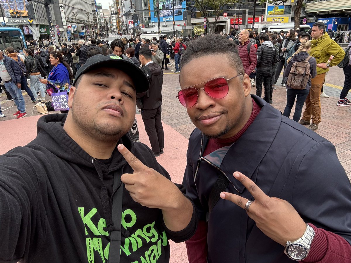 The Japan Time Commentary Crew are here in Shibuya.