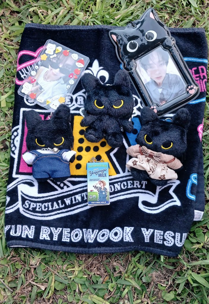 Yebblee's tweet photo. El fin de semana pasado tuvimos un picnic conmemorativo por el aniversario de KRY, y nos dieron estos hermosos freebies. Gracias, @CloudsPe_HWA. También tuvimos una mini reunión de pequeños Yenyangies.
#Happy19thAnniversaryKRY
#19YearsWithSuperJuniorKRY
#SUPERJUNIOR
#ELFPERU https://t.co/QcULKLTCiV
