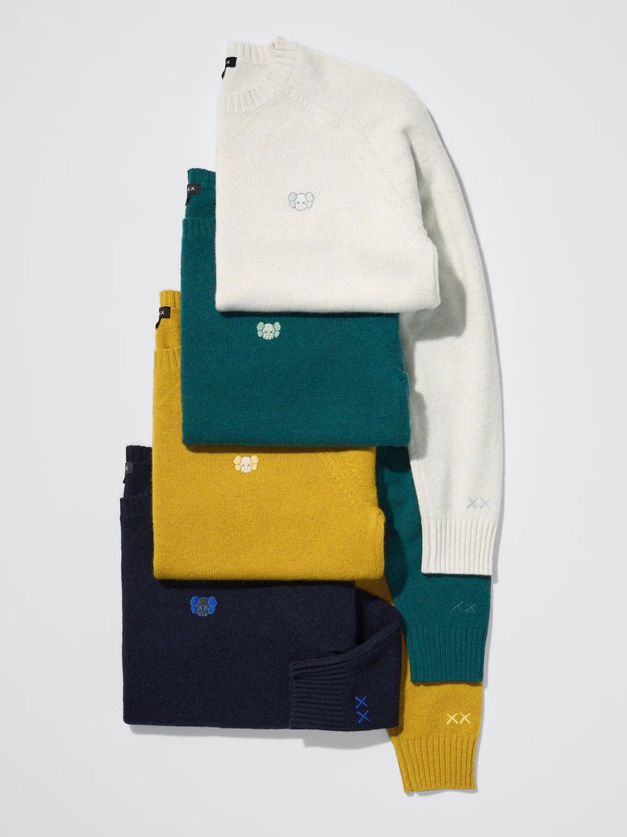 fullress's tweet photo. UNIQLO × KAWS 2025 FW コラボコレクション「KAWS WINTER」が11/21 8:15 発売 (ユニクロ カウズ)

・新たにアーティスト・イン・レジデンスに就任したKAWSが手がけるホリデーシーズンのための特別なニットコレクション
・11/7 8:15~11/13 まで、オンライン先行予約販売

>> https://t.co/o8SPE3JKoT https://t.co/bNxtgbbTUu