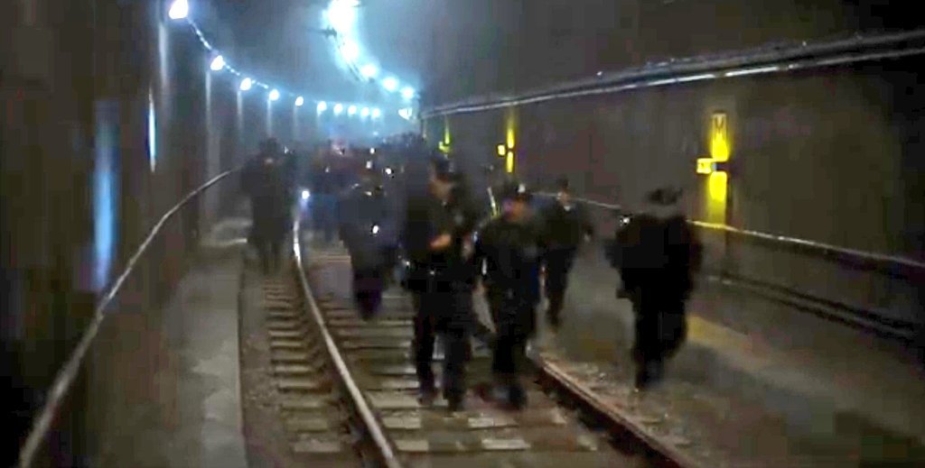 watn_tarnation's tweet photo. BREAKING: New York City Mayor Eric Adams orders "every cop in the city" into the subways. "If I can't have them, nobody can" he is reported to have said. https://t.co/9pdDkz9arV
