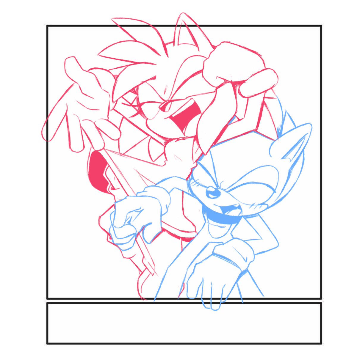 Mr_Asombro's tweet image. Normalmente no hago esto, pero como la cuenta está medio abandonada público unas #wips

#Sonally #SonAmy #silvaze