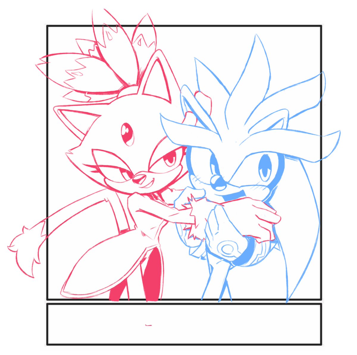 Mr_Asombro's tweet image. Normalmente no hago esto, pero como la cuenta está medio abandonada público unas #wips

#Sonally #SonAmy #silvaze