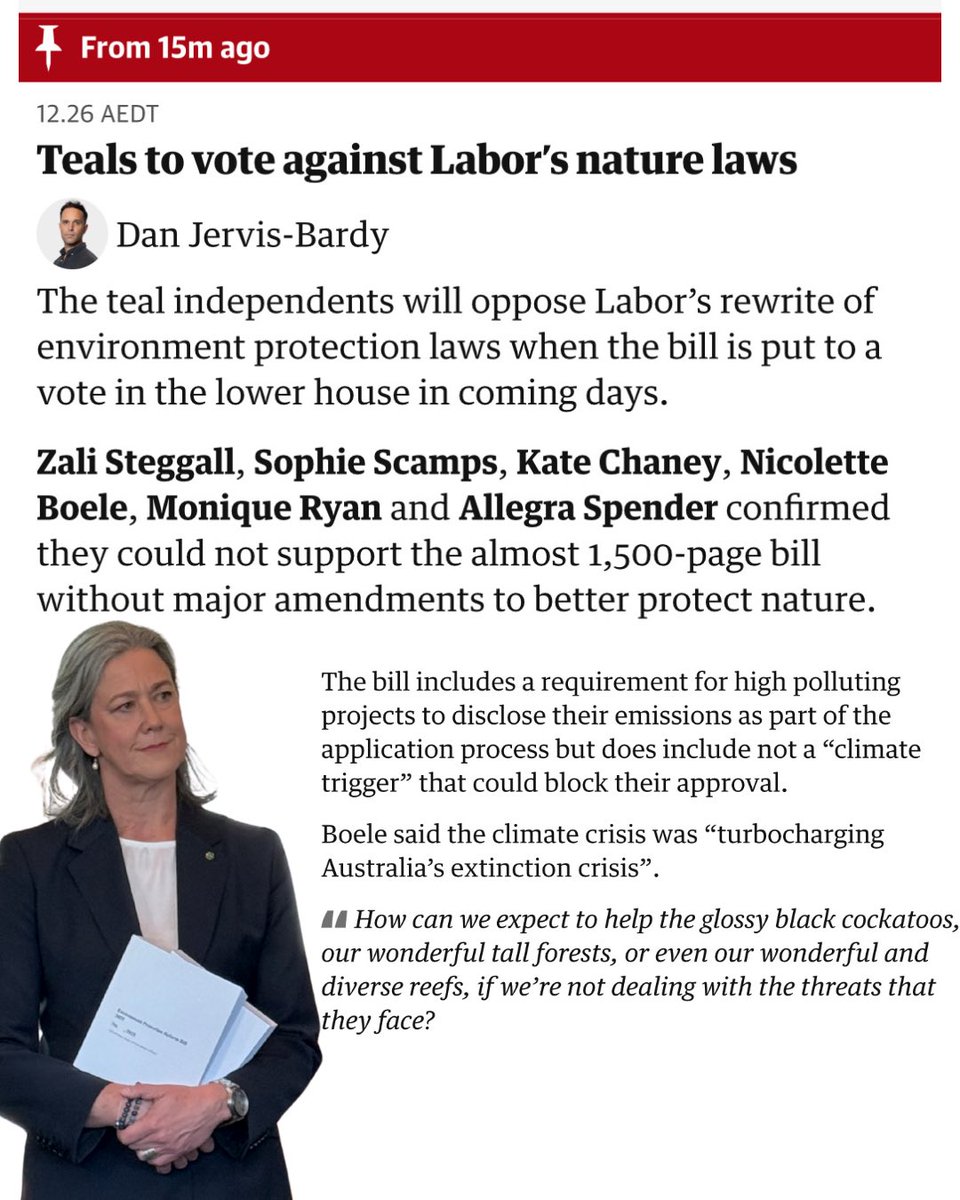 Nicolette_Boele's tweet image. Once-in-a-generation reform means nothing if the next generation has nothing left to protect.