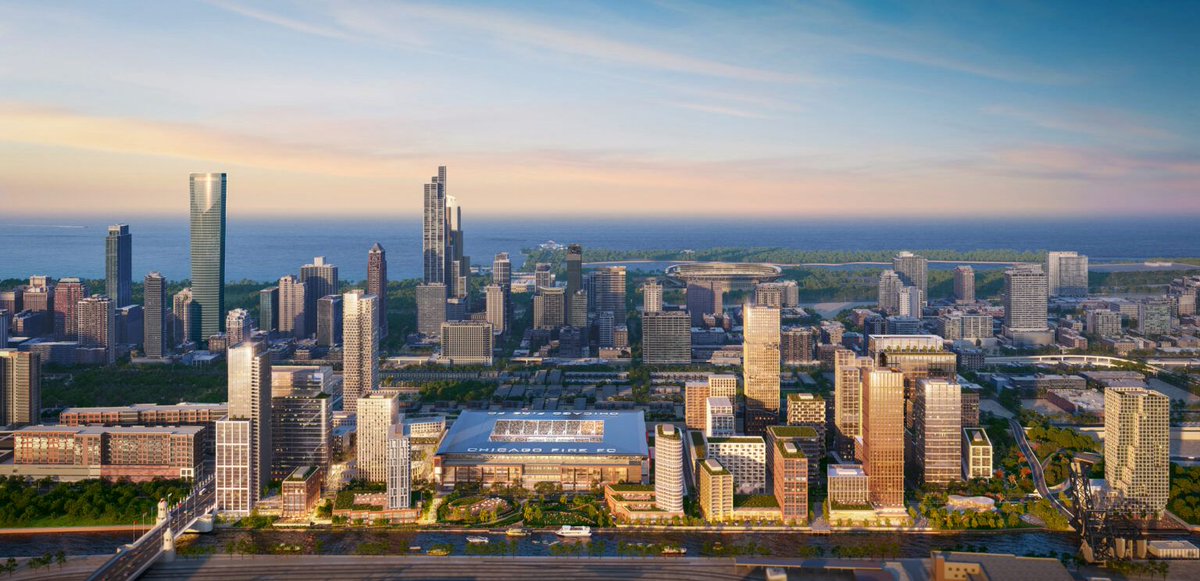 IBG_Business's tweet photo. A new urban era for Chicago.

Downtown Chicago requires the integration of smart mobility, public spaces, and cutting-edge architectural design along the Chicago River.

#Innovation #Sustainability #UrbanMobility #SmartCities #Chicago #Infrastructure #Design #Technology https://t.co/Vragy7CbFZ