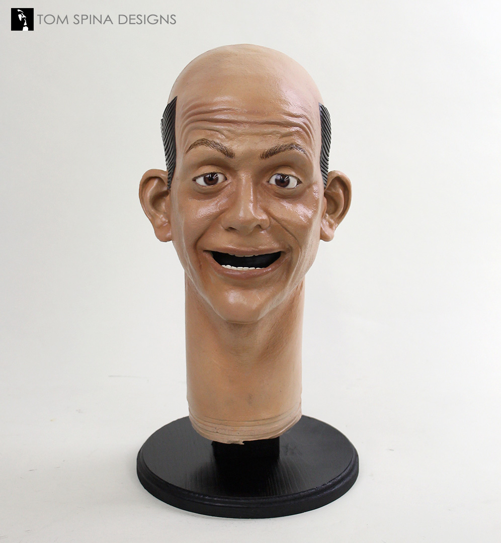 TomSpinaDesigns's tweet image. BEFORE &amp;amp; AFTER our custom display bust for a client's production-used latex skin for the Johnny Cab (voiced by Robert Picardo) in 1990's Total Recall.
See more: bit.ly/johnnycab

#TomSpinaDesigns #JohnnyCab #TotalRecall #schwarzenegger #movieprops #scifi