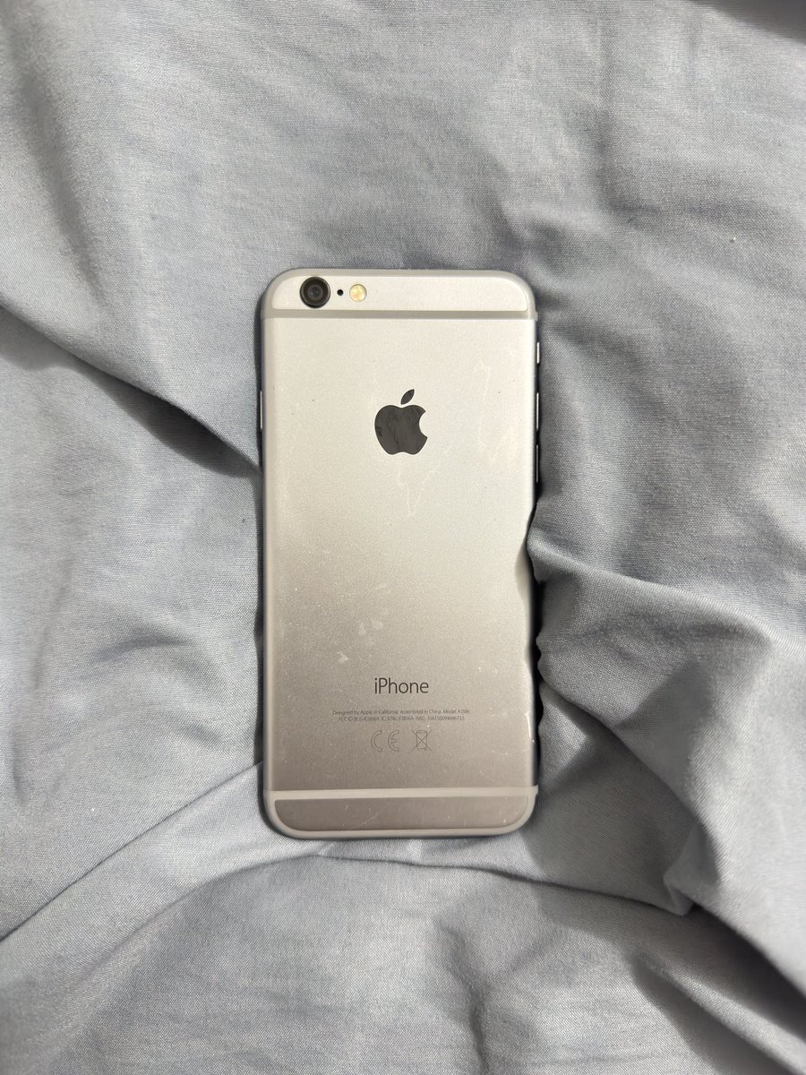 rnpssrw's tweet photo. ⟢ ส่งต่อ iPhone 6 64gb

     Price  sale 1,000 -.

✩ ใช่งานปกติ/ มีร่องรอยการใช้งานเล็กน้อย
     - เบต้าแบต 93%

ลดได้นะคะ ♡ 

Dm พต.ได้นะคะ🤍
#ไอโฟน6  #ไอโฟนมือสอง #ไอโฟนราคาถูก #ส่งต่อ #ส่งต่อไอโฟนมือสอง #ส่งต่อไอโฟน #ส่งต่อโทรศัพท์ #โทรศัพท์มือ #iphone6 https://t.co/1qsBLofQhm