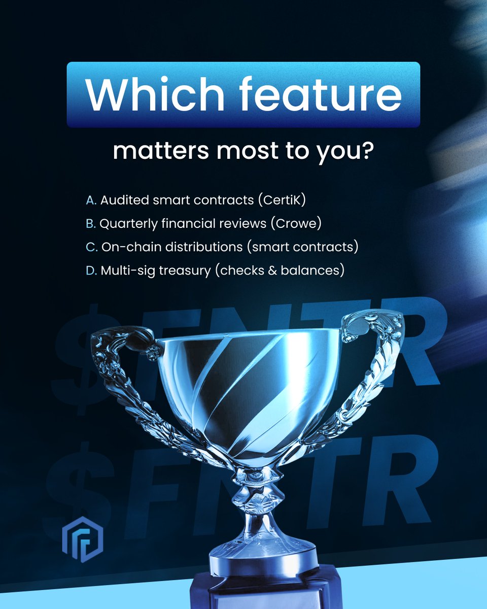 Quick poll: A / B / C / D?
Tell us which trust layer gives you the most confidence and why?

Comment below!👇