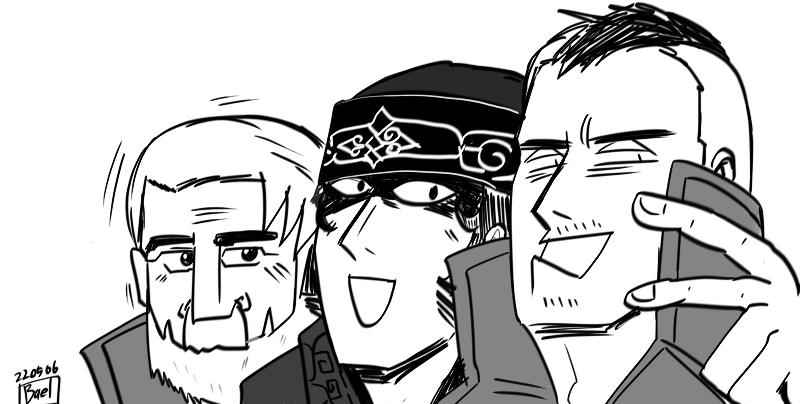 金カムはこれとチンポ先生しか描いてないなぁ 