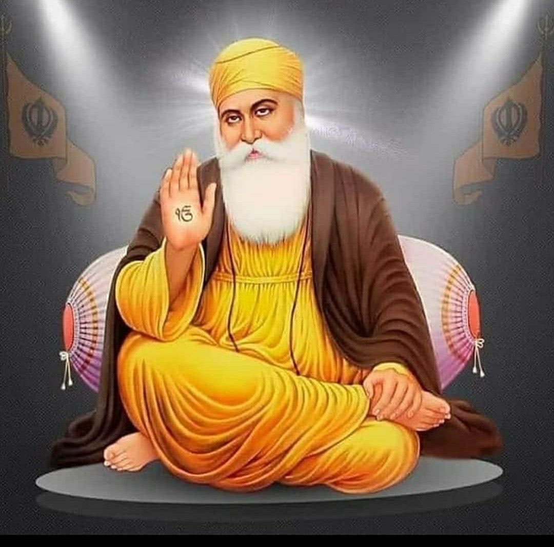 ThePrabhatt's tweet photo. Happy Guru Nanak Jayanti! 
Let’s remember the timeless teachings of Guru Nanak Dev Ji — truth, compassion, humility, and service to humanity.
May his divine light guide us towards peace, wisdom, and unity. ✨ https://t.co/3dzZLidufo