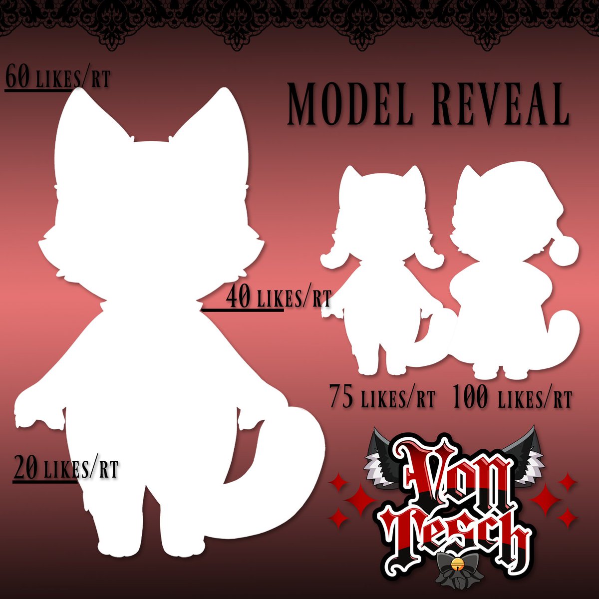 VonTesch's tweet photo. ✨NEW MODEL REVEAL✨

Guess who's finally coming back from a 5+ month stream hiatus 😎 and with some MASSIVE changes 😏 If you wanna help unlock the new model for you all to see before the first stream back, you know the drill 🫵 Hit that LIKE/RETWEET and share! #vtuber #vtubers https://t.co/Nec0gbjkTb