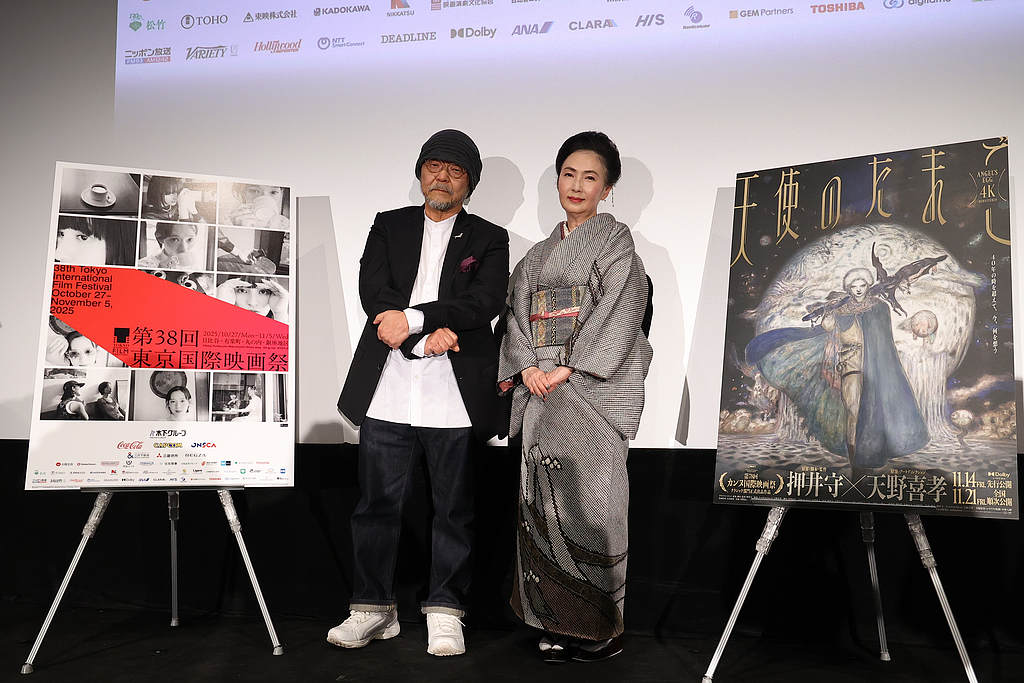 第38回 #東京国際映画祭 
アニメーション部門出品作
『＃天使のたまご 4Kリマスター』舞台挨拶の様子！
＃押井守 監督、キャスト ＃兵藤まこ らが登壇。