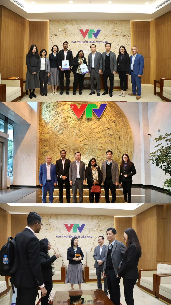 myAibd's tweet image. 📺 Building bridges through media!
AIBD CEO Ms. Philomena Gnanapragasam visited Vietnam Television (VTV) in Hanoi to discuss future cooperation in content, digital transformation, and training. Exciting collaborations ahead! 🎬🤝
#AIBD #VTV #MediaDevelopment #Collaboration