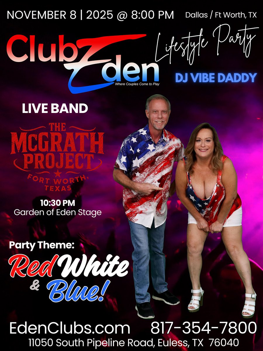TomandBunny's tweet photo. Dallas bound! If the flight gods behave, we’ll be at Club Eden Saturday night. Drop a ✋ if you’ll be there—pics, hugs, and dance-floor chaos encouraged.
#DallasBound #ClubEden #DallasNightlife #DFWParties #SeeYouSaturday #WeekendVibes #DanceFloorChaos #PartyTime #TomandBunny #TomsTrips #LifestyleTravel #TravelCouple #SexyAdventures #MeetUsThere #GoodVibesOnly #DallasFun #LateNightVibes #ClubLife #CouplesThatTravel #LetsParty