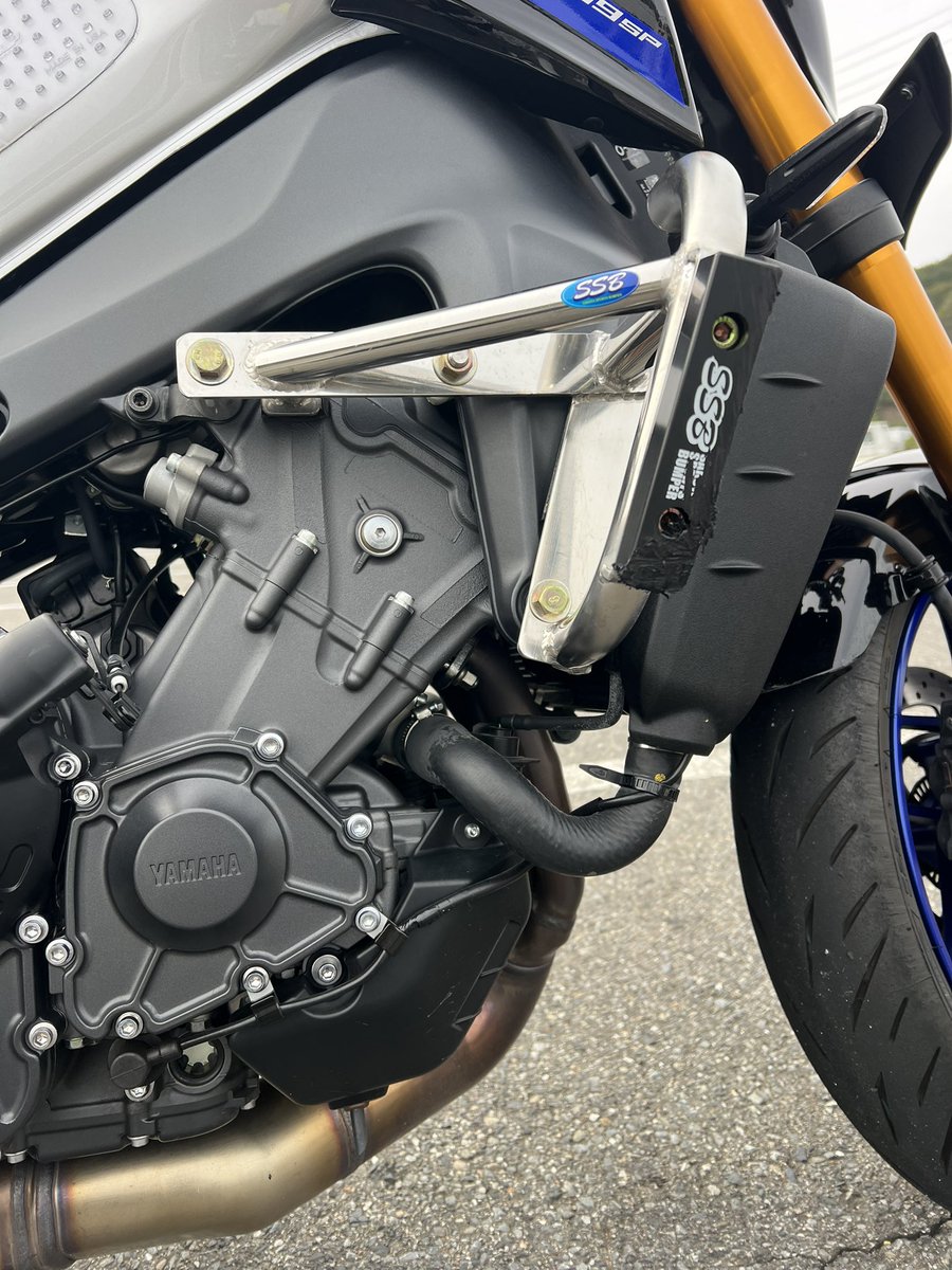 d2s_rolling's tweet image. ひさびさに本庄に走りにいって一周目から転けるとは…😆SSBバンパーすごい