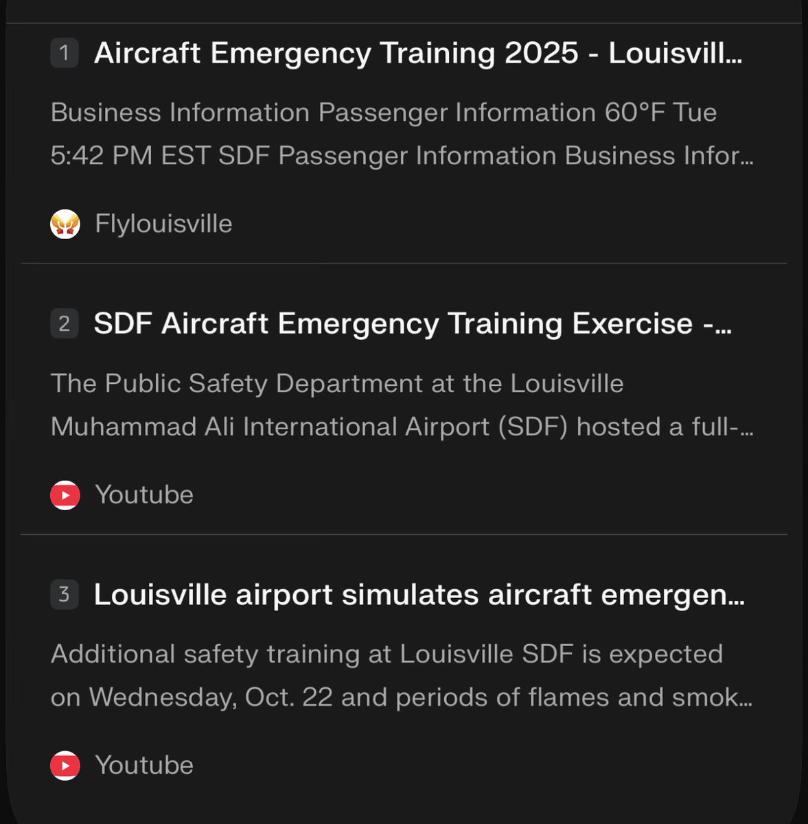 FattestSack's tweet photo. ‼️ GETTING WEIRD: A full-scale emergency crash drill was conducted at the exact crash location 14 days prior — this extraordinary timing coincidence requires investigation. https://t.co/d0OmilxX8L