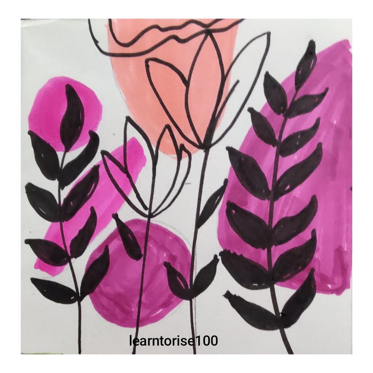 learntorise1000's tweet image. Easy Painting #learntorise100