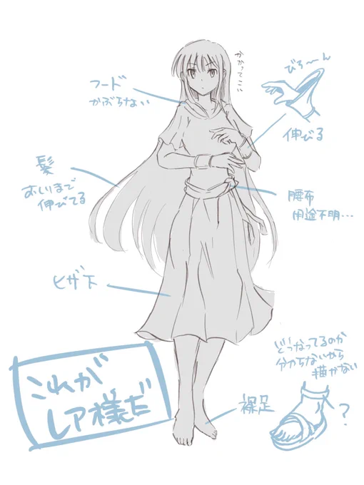 いつものレア様の描き方
答えが見つからない😩 